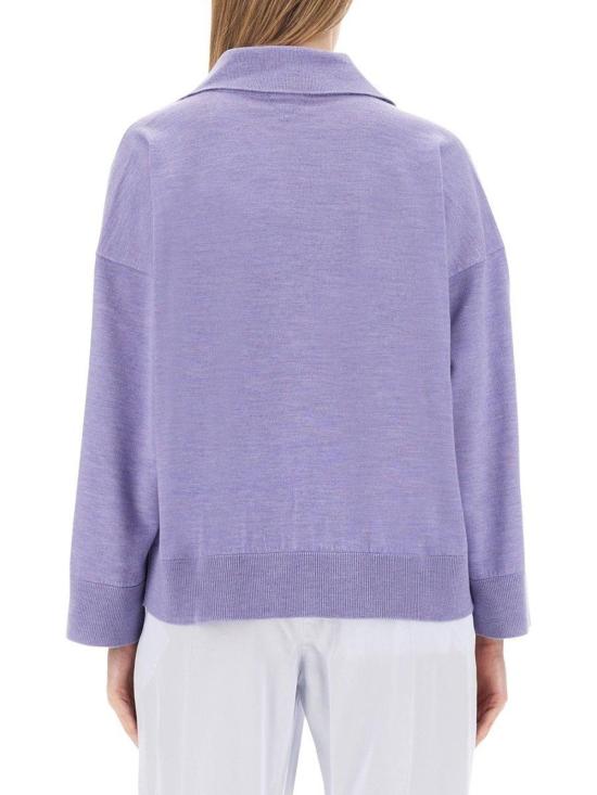  보테가베네타 폴로 티셔츠 보테가 베네타 BV 자수 니트 폴로 셔츠 멀티컬러 - BOTTEGA VENETA