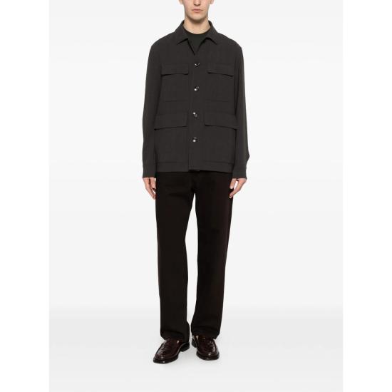 26SS 자노네 반팔 티셔츠 815214 ZG380 Z0049 GREEN - ZANONE