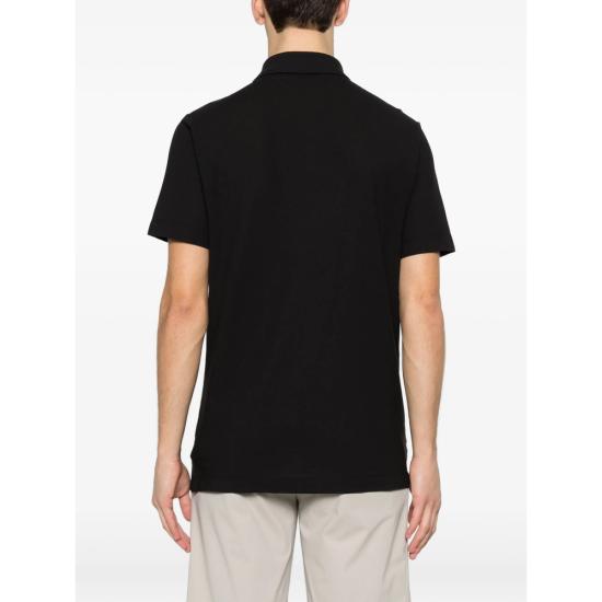 26SS 자노네 폴로 티셔츠 815159 ZG380 Z0015 BLACK - ZANONE