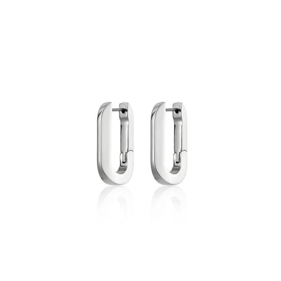  제니 버드 이어링 U 링크 후프  실버 - JENNY BIRD