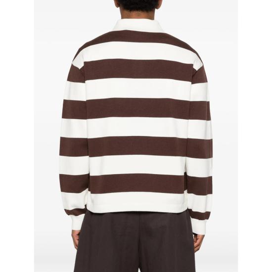 26SS 악셀 아리가토 폴로 티셔츠 A3947003 REY WHDKB BROWN WHITE - AXEL ARIGATO