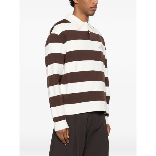 26SS 악셀 아리가토 폴로 티셔츠 A3947003 REY WHDKB BROWN WHITE - AXEL ARIGATO