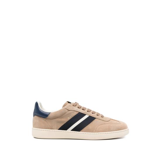 26SS 발리 레트로 크레스트 스니커즈 MSK0F7 SU013 U8N6 NEUTRALS BLUE