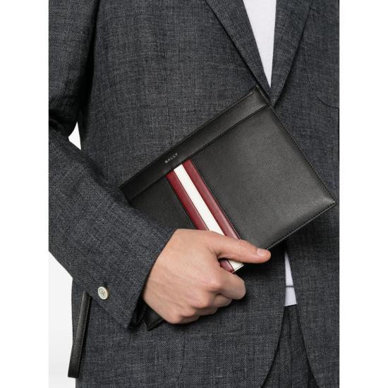 26SS 발리 미토스 지퍼 클러치 MLN01D EC001 I964P BLACK - BALLY