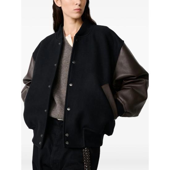 26SS 스튜디오 니콜슨 봄버 자켓 SN 753 ALPH BLKCO BLACK BROWN - STUDIO NICHOLSON