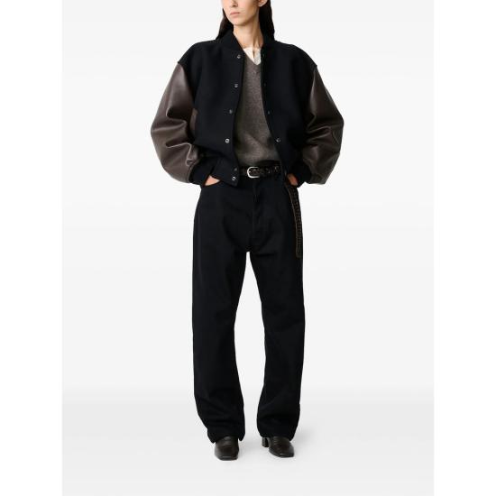 26SS 스튜디오 니콜슨 봄버 자켓 SN 753 ALPH BLKCO BLACK BROWN - STUDIO NICHOLSON