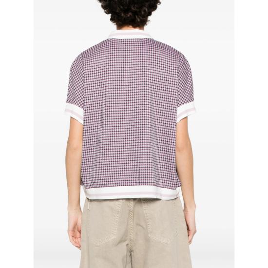 26SS 마르니 폴로 티셔츠 UTVA63 THJE0389S0 CHC20 PINK BLACK - MARNI