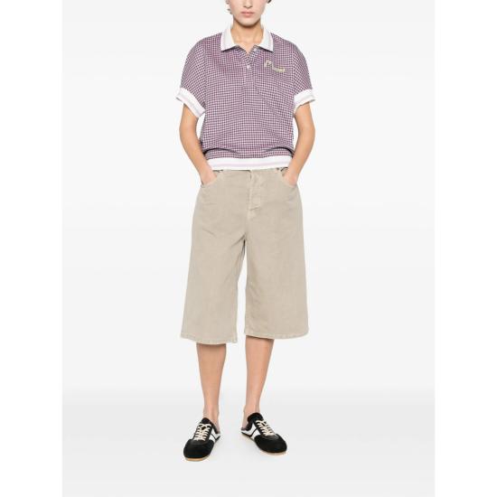 26SS 마르니 폴로 티셔츠 UTVA63 THJE0389S0 CHC20 PINK BLACK - MARNI