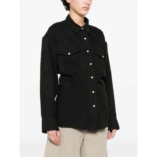 26SS 스튜디오 니콜슨 셔츠 SNW 1807 KRAUSS ESPRE BLACK - STUDIO NICHOLSON