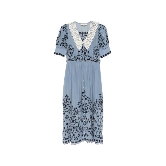 26SS 세아 미디 원피스 RS26 115 BLUE