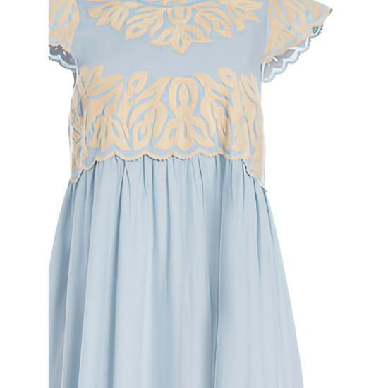 26SS 세아 미디 원피스 RS26 055 BLUE BLUE NEUTRALS - SEA