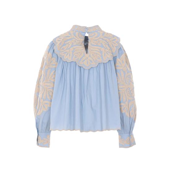 26SS 세아 블라우스 RS26 053 BLUE BLUE NEUTRALS - SEA