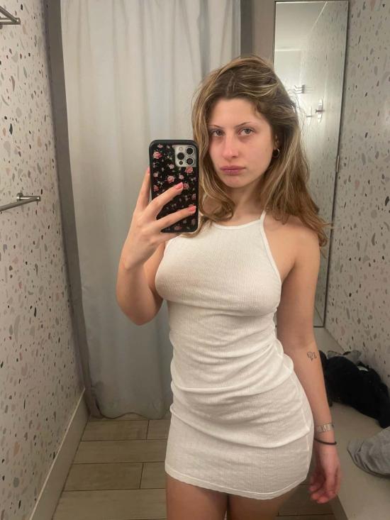  질 로드리게즈 숏 원피스 길 로드리게즈 포인트엘 마이크로 미니 드레스 화이트 - GIL RODRIGUEZ