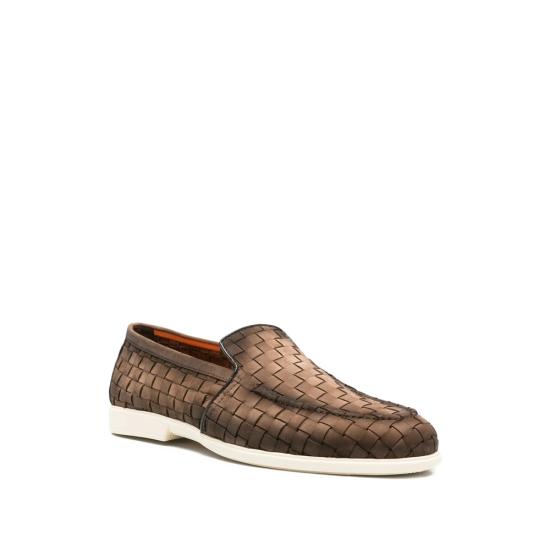 26SS 산토니 로퍼 MGAR19301TICS ESWM21 BROWN - SANTONI