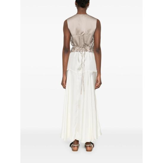 26SS 브루넬로 쿠치넬리 베스트 MCWR07606 CJ13 NEUTRALS BLACK - BRUNELLO CUCINELLI