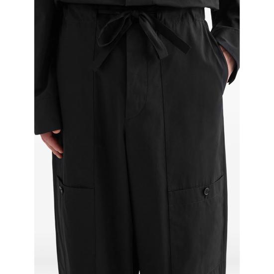 26SS 질샌더 스트레이트 팬츠 J45292 J47KA0295 001 BLACK - JIL SANDER