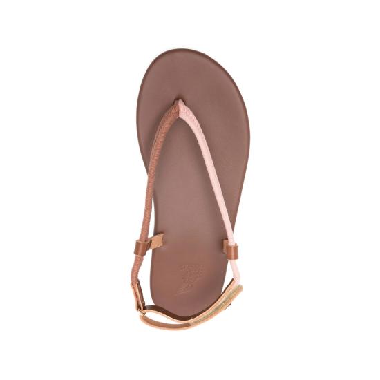 26SS 에이션트 그릭 부츠 ZOI VACHETTA C PI TA BROWN PINK - ANCIENT GREEK