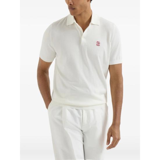 26SS 브루넬로 쿠치넬리 폴로 티셔츠 M29800195 CON63 NEUTRALS - BRUNELLO CUCINELLI