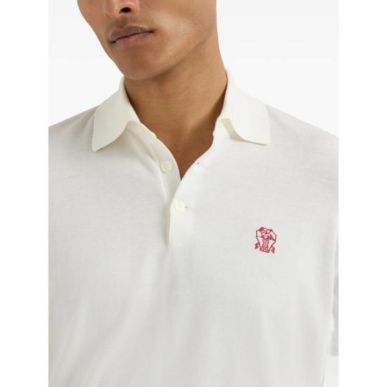 26SS 브루넬로 쿠치넬리 폴로 티셔츠 M29800195 CON63 NEUTRALS - BRUNELLO CUCINELLI