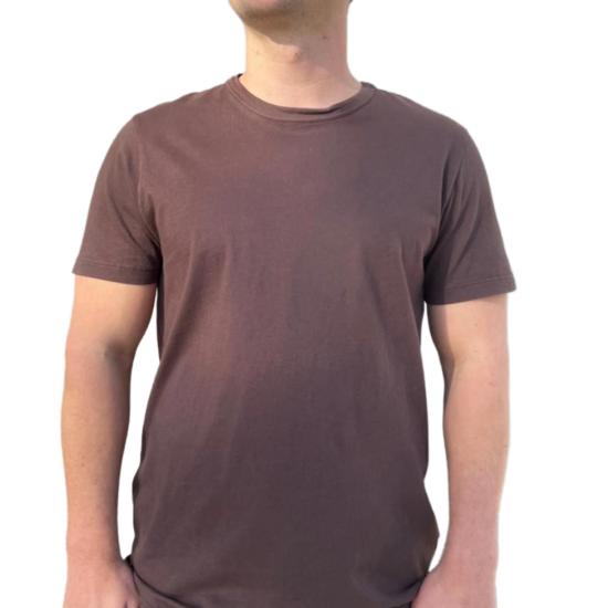  프레스콧 반팔 티셔츠 베이비 피마 티셔츠 카페 느와르