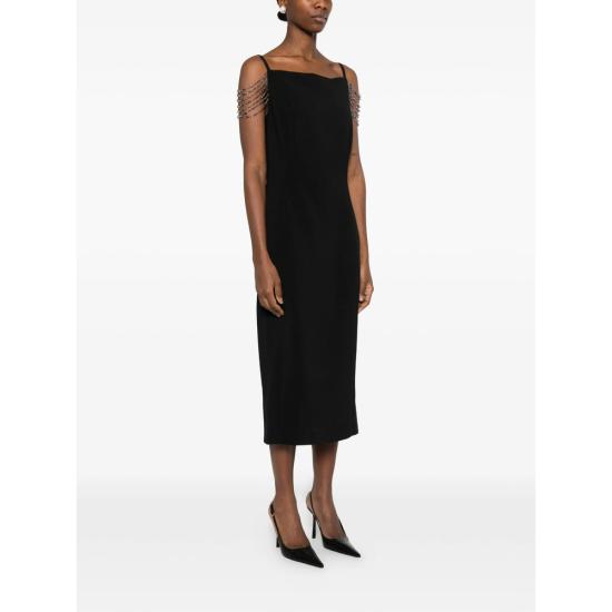 26SS 핑코 미디 원피스 106627 A34P Z99 BLACK - PINKO