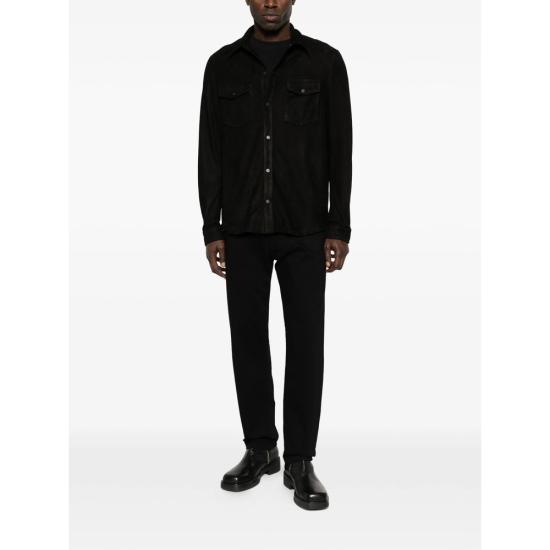 26SS 살바토레 산토로 긴팔 셔츠 50516 U BLACK - SALVATORE SANTORO