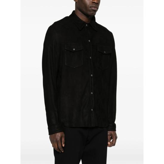 26SS 살바토레 산토로 긴팔 셔츠 50516 U BLACK - SALVATORE SANTORO