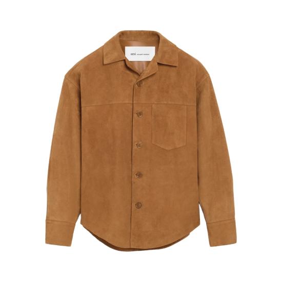 26SS 아미 가죽 자켓 USH826 LH0059 236 BROWN