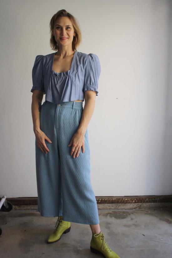  Myrtle 스트레이트 팬츠 머틀 키튼 트라우저 로빈스 에그 - OTHER BRANDS