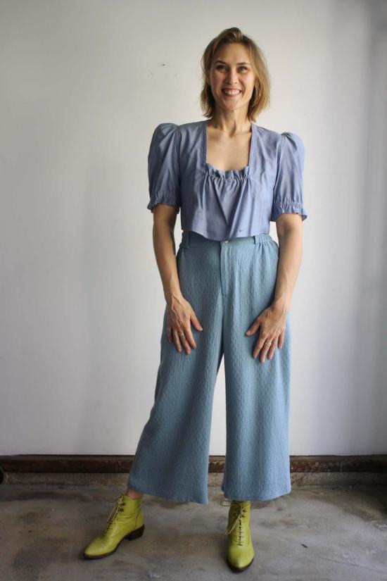  Myrtle 스트레이트 팬츠 머틀 키튼 트라우저 로빈스 에그 - OTHER BRANDS