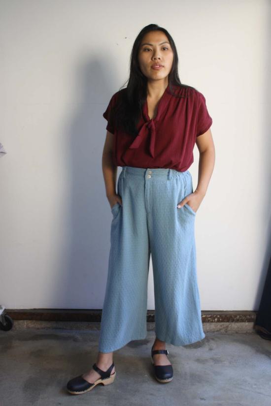  Myrtle 스트레이트 팬츠 머틀 키튼 트라우저 로빈스 에그