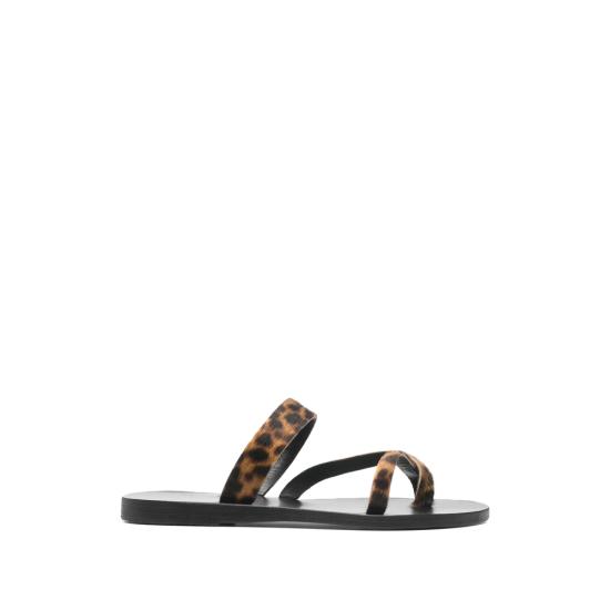 26SS 에이션트 그릭 부츠 DAPHNAE PONY LYNX BROWN BLACK