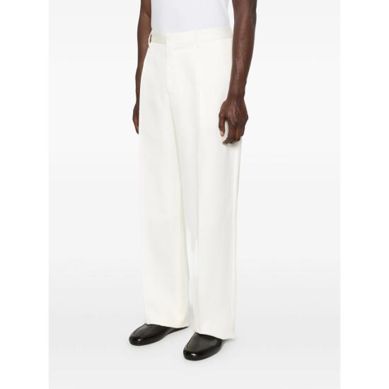 26SS 라르디니 스트레이트 팬츠 PAMIGIO PAIF66418 150 WHITE - LARDINI