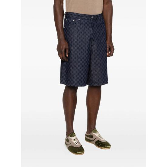 26SS 드리스 반 노튼 데님 숏팬츠 3387 020943 976 BLUE BLACK - DRIES VAN NOTEN