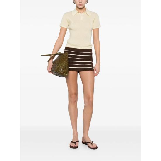 26SS 프랭키 비키니 숏 스커트 41132CD AMBER BROWN WHITE - FRANKIES BIKINIS