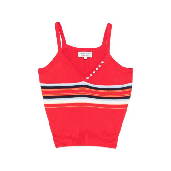 26SS 프랭키 비키니 민소매 티셔츠 33290CD HEART RED WHITE