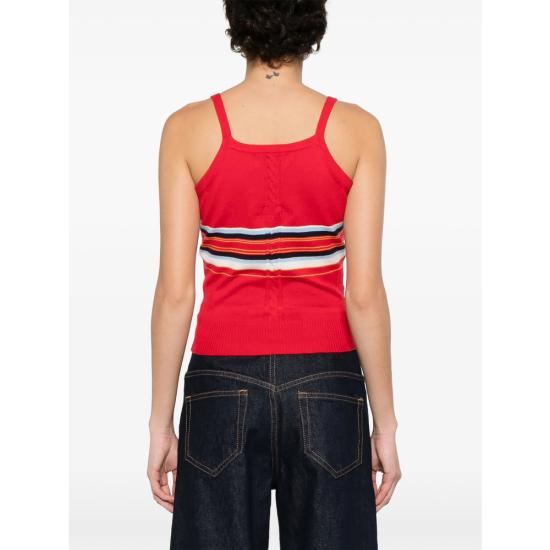 26SS 프랭키 비키니 민소매 티셔츠 33290CD HEART RED WHITE - FRANKIES BIKINIS