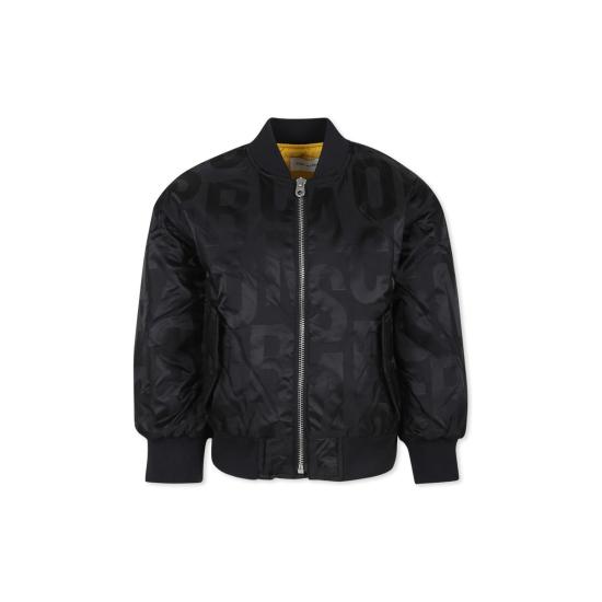  [키즈] 마크제이콥스 자켓 마크 제이콥스 아동용 모노그램 봄버 재킷 블랙
