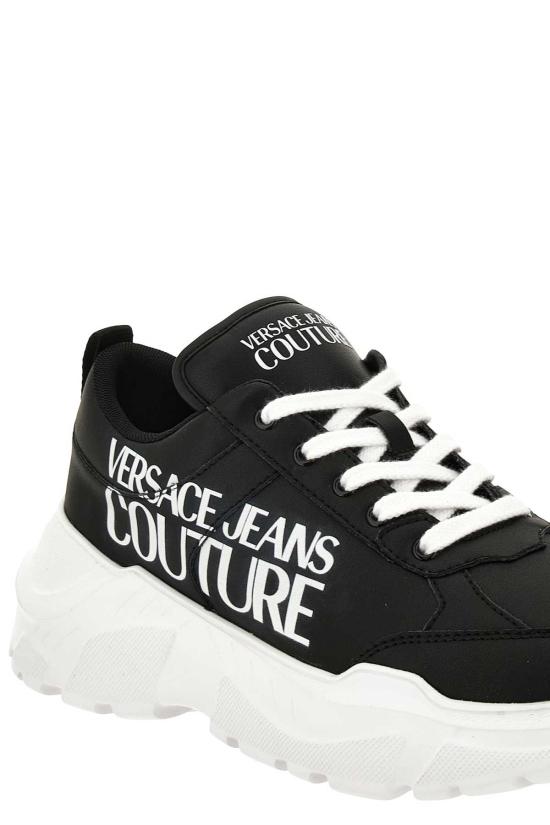  베르사체 스니커즈 진 쿠튀르  블랙 - VERSACE