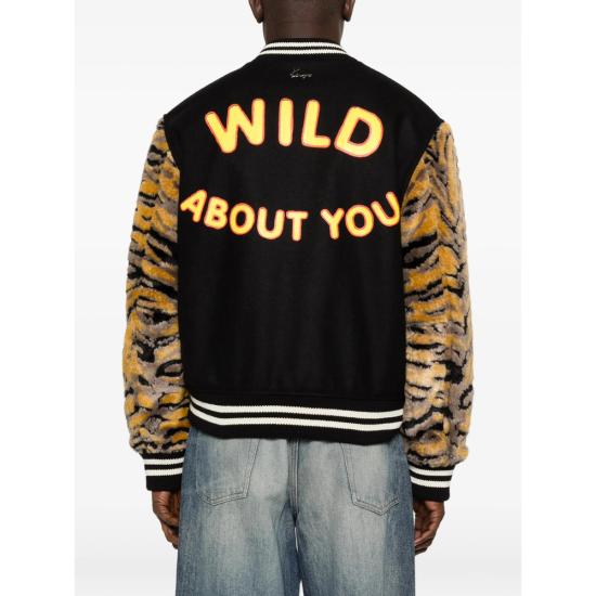 26SS 겐조 봄버 자켓 FG55BL1839OS 99 BLACK - KENZO