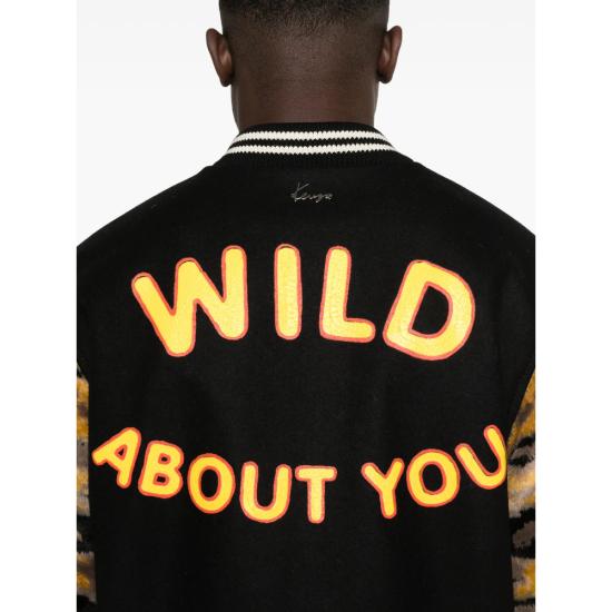 26SS 겐조 봄버 자켓 FG55BL1839OS 99 BLACK - KENZO