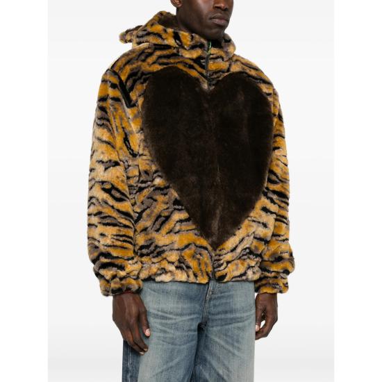 26SS 겐조 자켓 FG55BL1239IP 41 BROWN YELLOW - KENZO