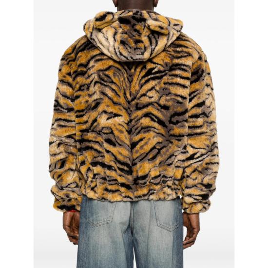 26SS 겐조 자켓 FG55BL1239IP 41 BROWN YELLOW - KENZO