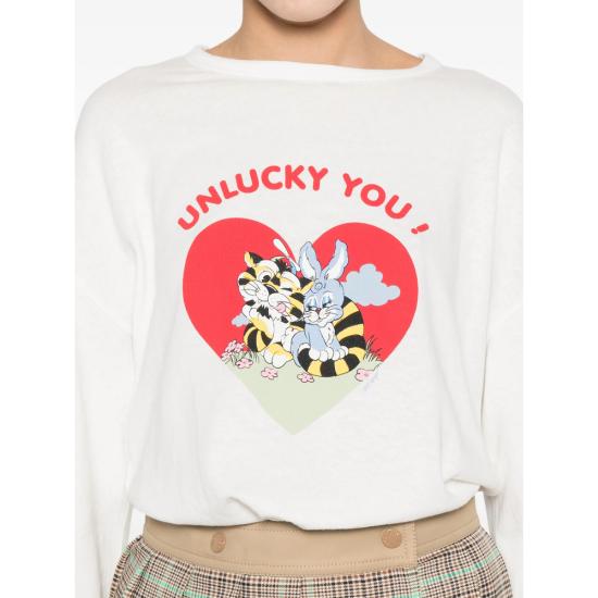 26SS 겐조 긴팔 티셔츠 FG52TL3034SK 02 WHITE - KENZO