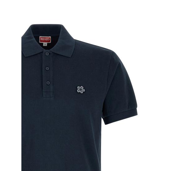 26SS 겐조 폴로 티셔츠 FF65PO1534PU 76 BLUE - KENZO
