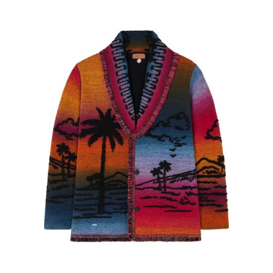26SS 알라누이 가디건 LMHB039R26KN I002 8410 ORANGE BLUE - ALANUI