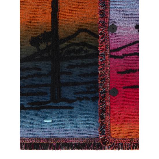 26SS 알라누이 가디건 LMHB039R26KN I002 8410 ORANGE BLUE - ALANUI