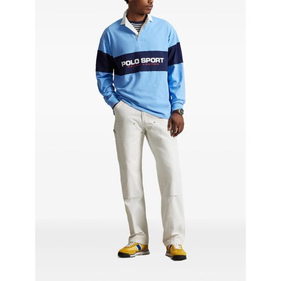 26SS 랄프 로렌 폴로 티셔츠 710B14771001 BLNAV BLUE - RALPH LAUREN