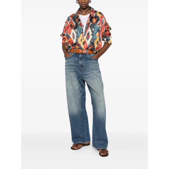 26SS 알13 데님 팬츠 R13WD065 D380B RBLUE - R13