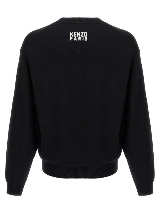  겐조 스웨터 해피 타이거  블랙 - KENZO